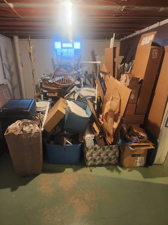 Roll-off dumpster container at job site for Roll Off Dumpster Rental in Azusa